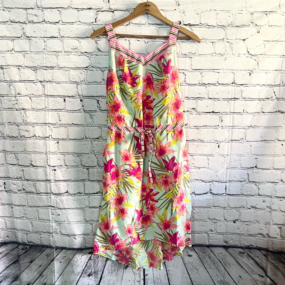 MERONA. floral locket dress. Size XS
